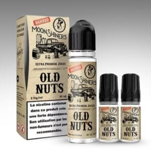 E Liquide Moonshiners OLD NUTS 60 ml - 6mg nicotine