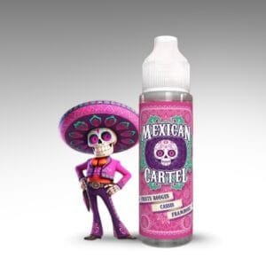 E Liquide Mexican Cartel<br>saveurs Fruits Rouges, Cassis, Framboise 50 ml