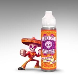E Liquide Mexican Cartel<br>saveurs Fruit du Dragon, Fraise et Mûre 50 ml