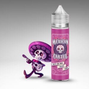 E Liquide Mexican Cartelsaveurs Fruits des bois, Fraise ,Cassis