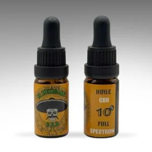 HUILE CBD Full Spectrum 10 % saveur nature
